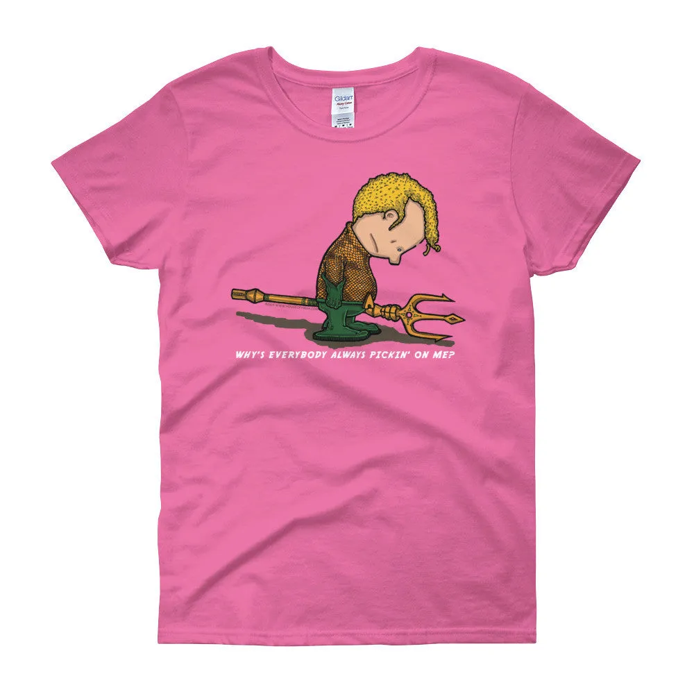 Why's Everybody Always Picking On Me? Fitted T-Shirt