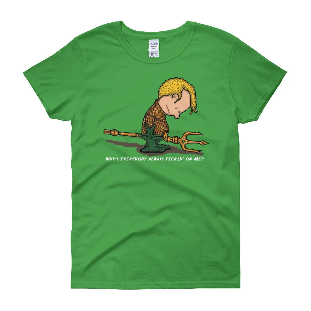 Why's Everybody Always Picking On Me? Fitted T-Shirt