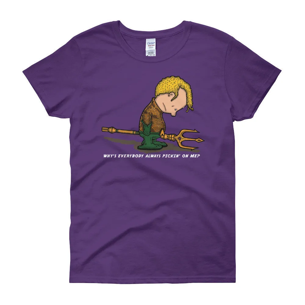 Why's Everybody Always Picking On Me? Fitted T-Shirt
