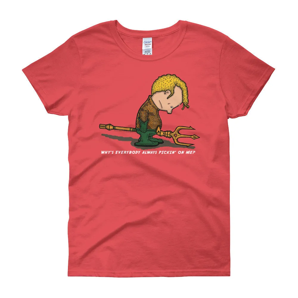 Why's Everybody Always Picking On Me? Fitted T-Shirt