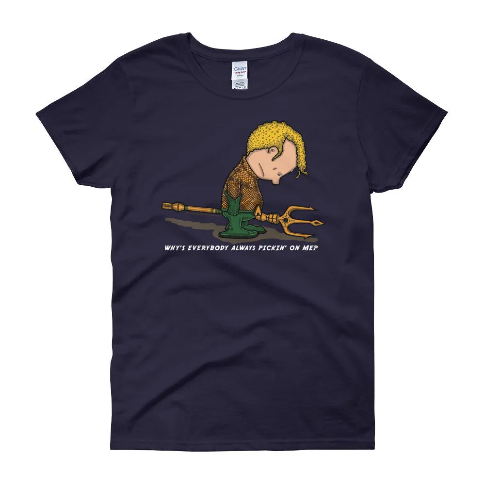 Why's Everybody Always Picking On Me? Fitted T-Shirt