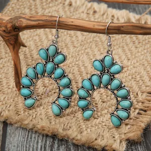 Wild Spirit Turquoise Drop Earrings