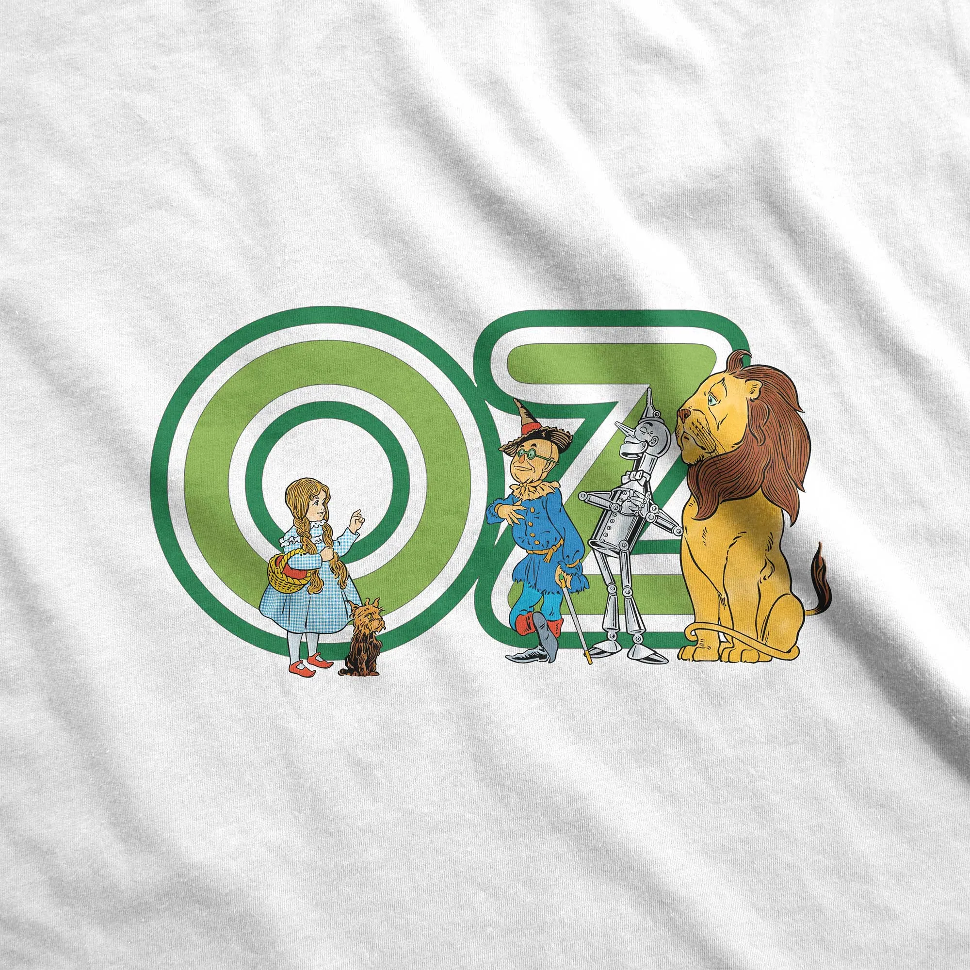 Wizard of Oz Character Tableau - Women’s Flex Scoop Neck Tee