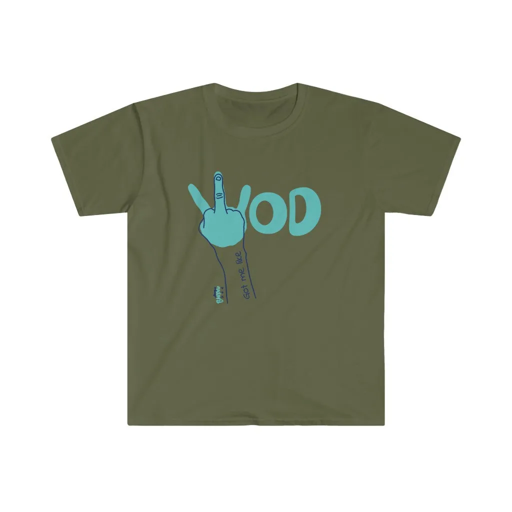 WOD Got me like - Men's Fitted Workout T Shirt