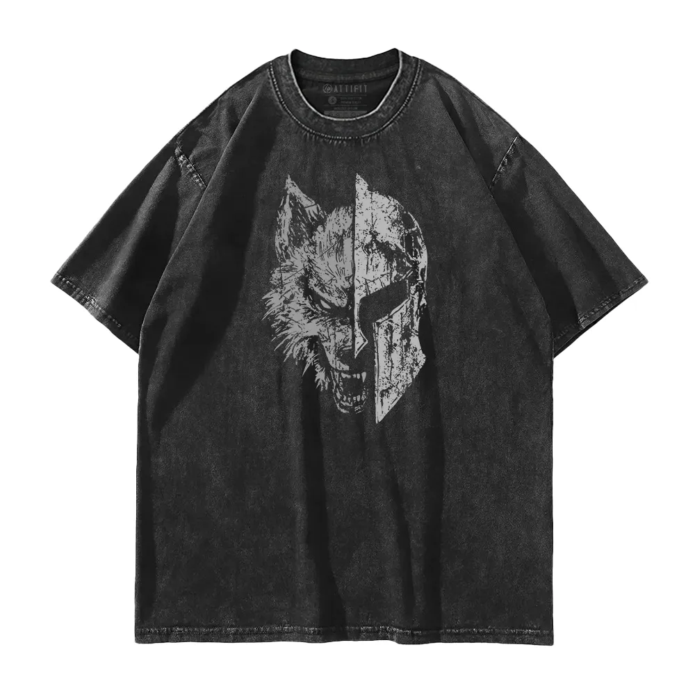 Wolf Warrior Washed T-Shirt
