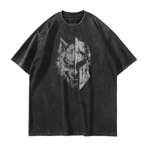 Wolf Warrior Washed T-Shirt