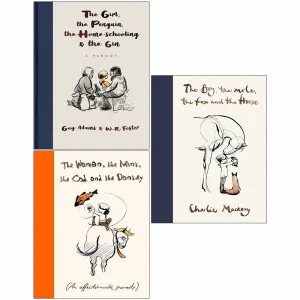 Woman, Mink, Cod Donkey, Girl, Penguin Home, Boy, Mole,Fox Horse 3 Books Set