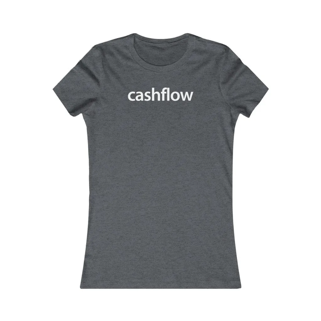 Women Real Estate T-Shirt | Cashflow - Fitted Tee in 3 Colors