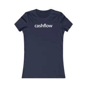 Women Real Estate T-Shirt | Cashflow - Fitted Tee in 3 Colors