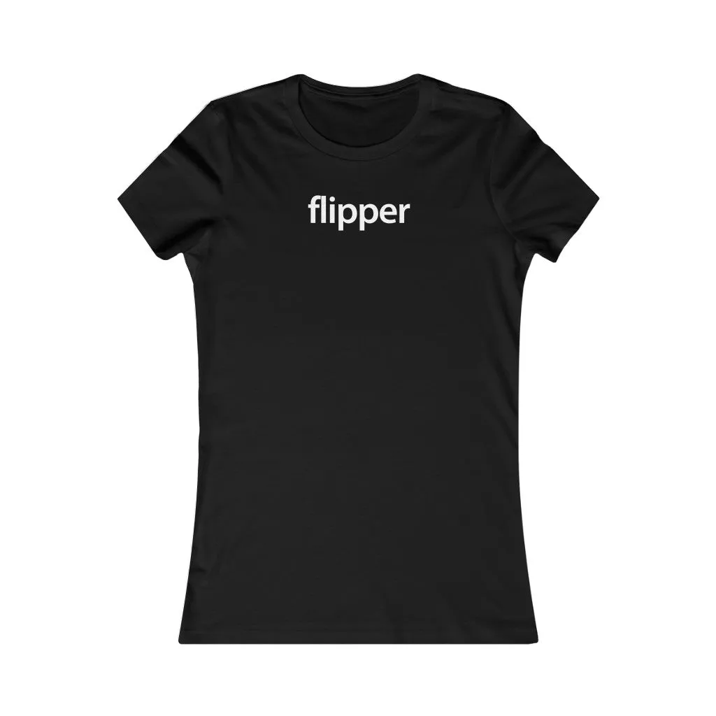Women Real Estate T-Shirt | Flipper - Fitted Tee in 3 Colors