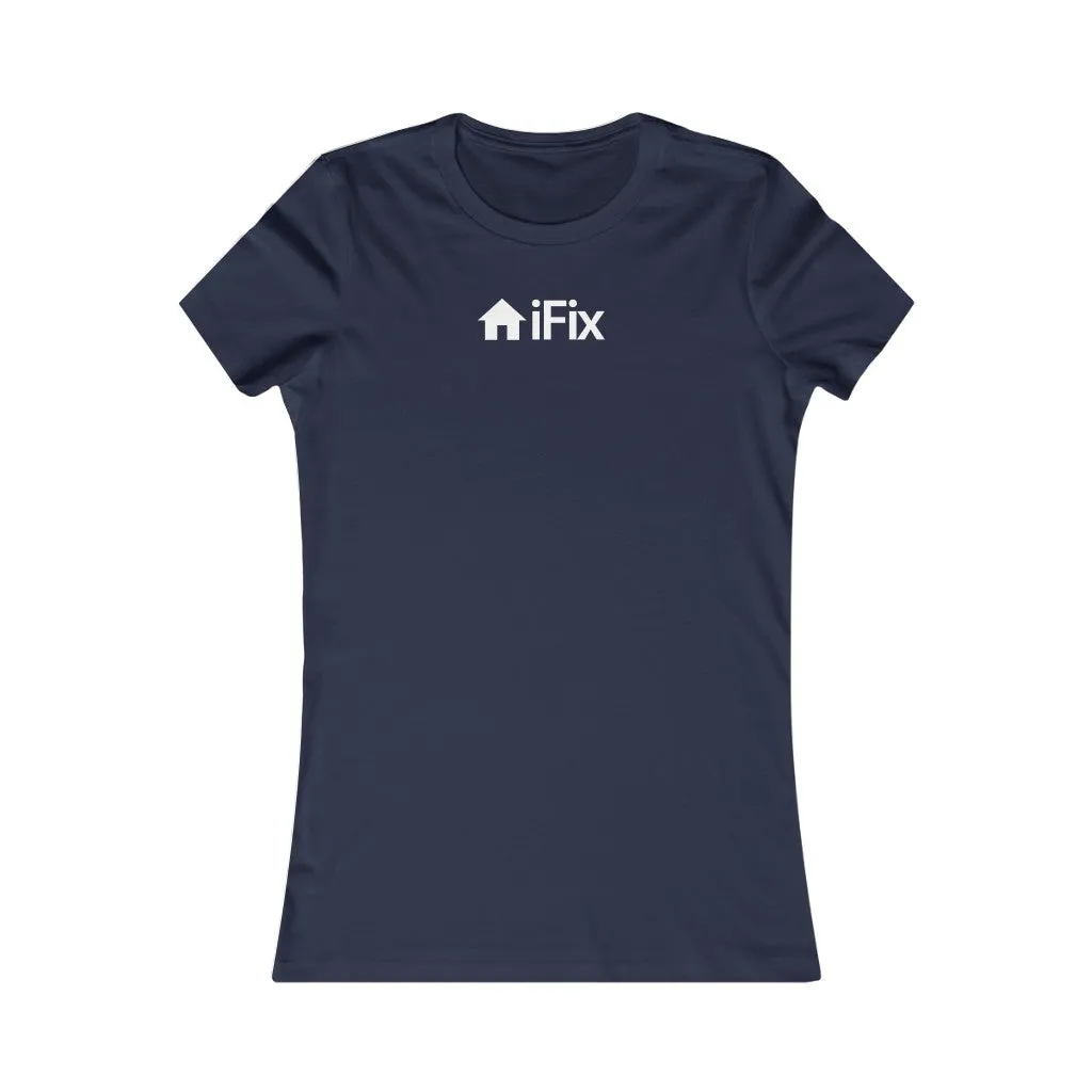 Women Real Estate T-Shirt | iFix - Fitted Tee in 3 Colors
