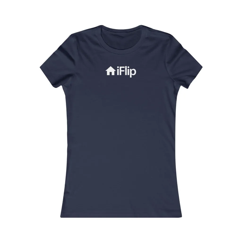 Women Real Estate T-Shirt | iFlip - Fitted Tee in 3 Colors