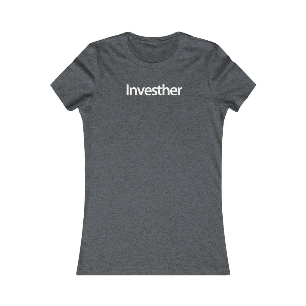 Women Real Estate T-Shirt | Investher - Fitted Tee in 3 Colors