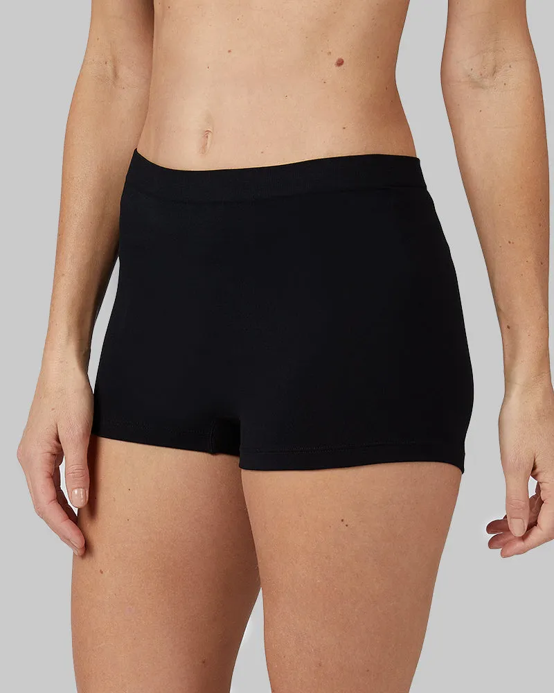 WOMEN'S 3-PACK SEAMLESS STRETCH COMFORT BOY SHORT