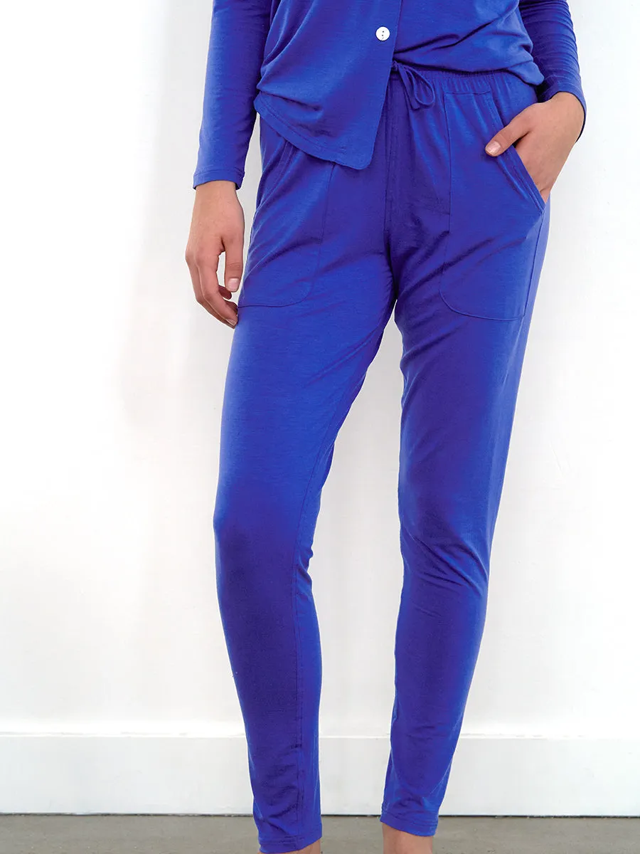 Women's Blue Pajama Set