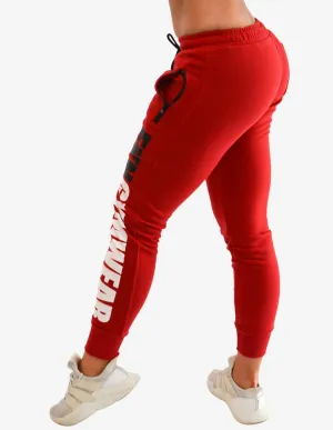 Women's Bootyfit Track Pants | Red