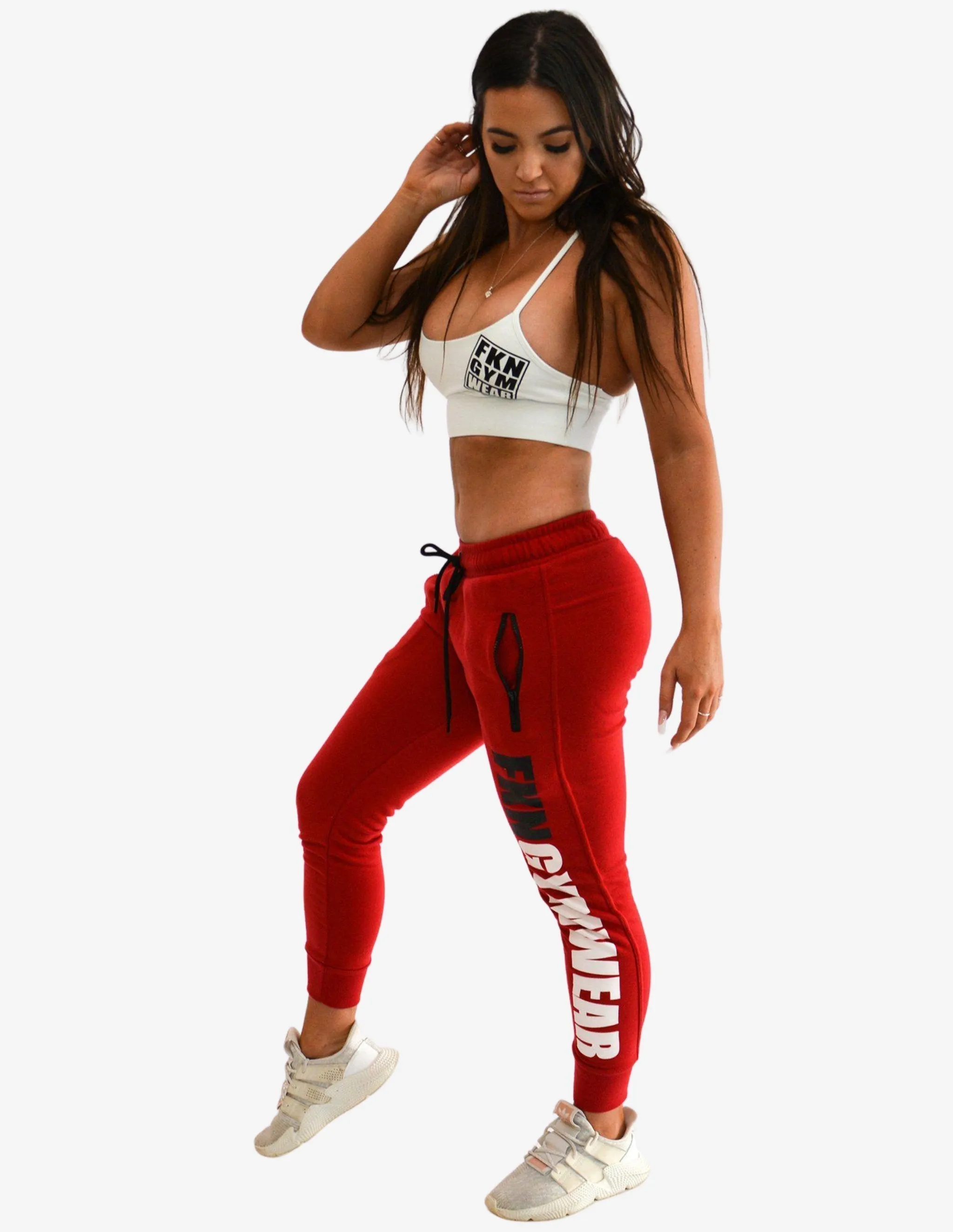 Women's Bootyfit Track Pants | Red