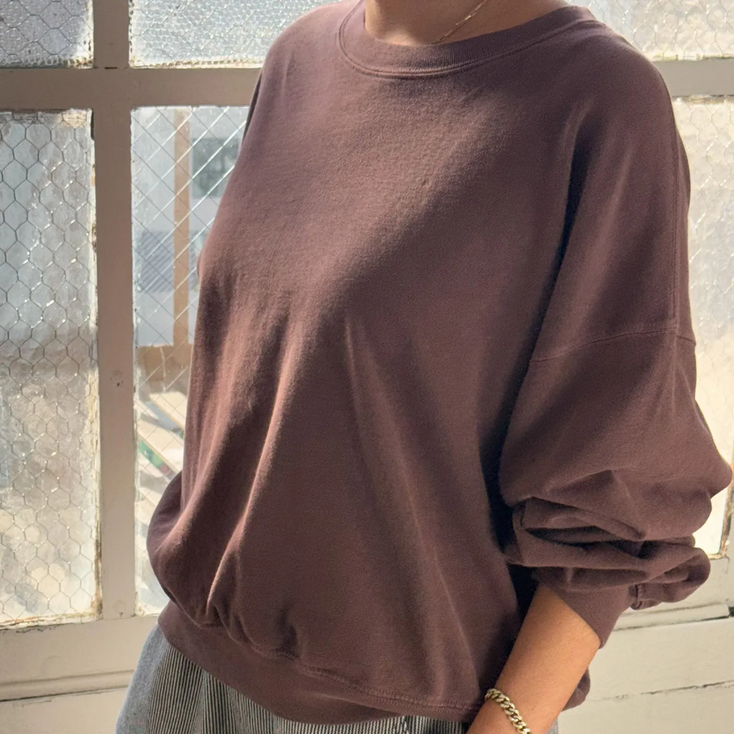Women’s Cotton Cali Sweater - Espresso