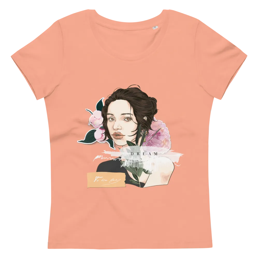 Women's fitted eco tee Dream