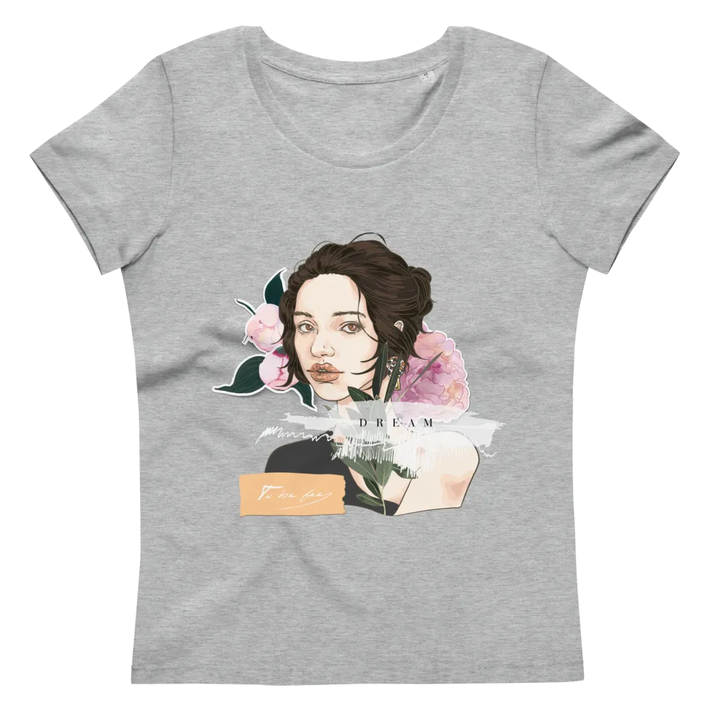 Women's fitted eco tee Dream