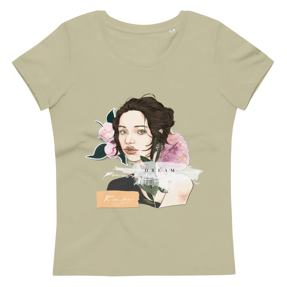 Women's fitted eco tee Dream