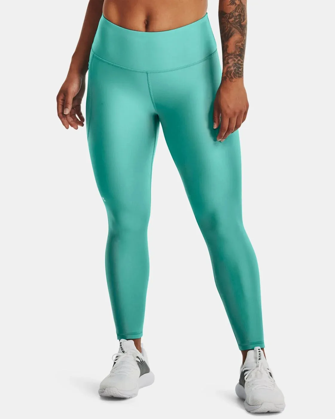 Women's HeatGear® Armour No-Slip Waistband Ankle Leggings