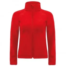 Women's hooded softshell jacket