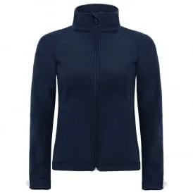 Women's hooded softshell jacket
