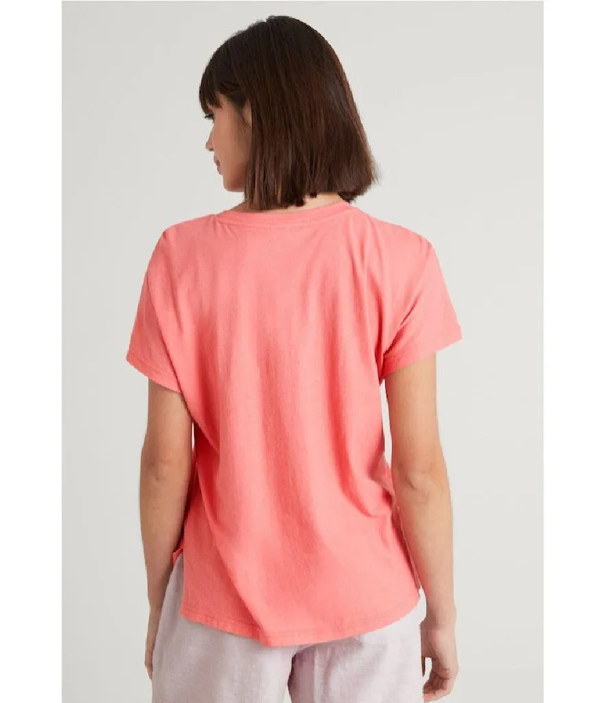 WOMEN'S HOT-DAZE HEMP S/S RELAXED