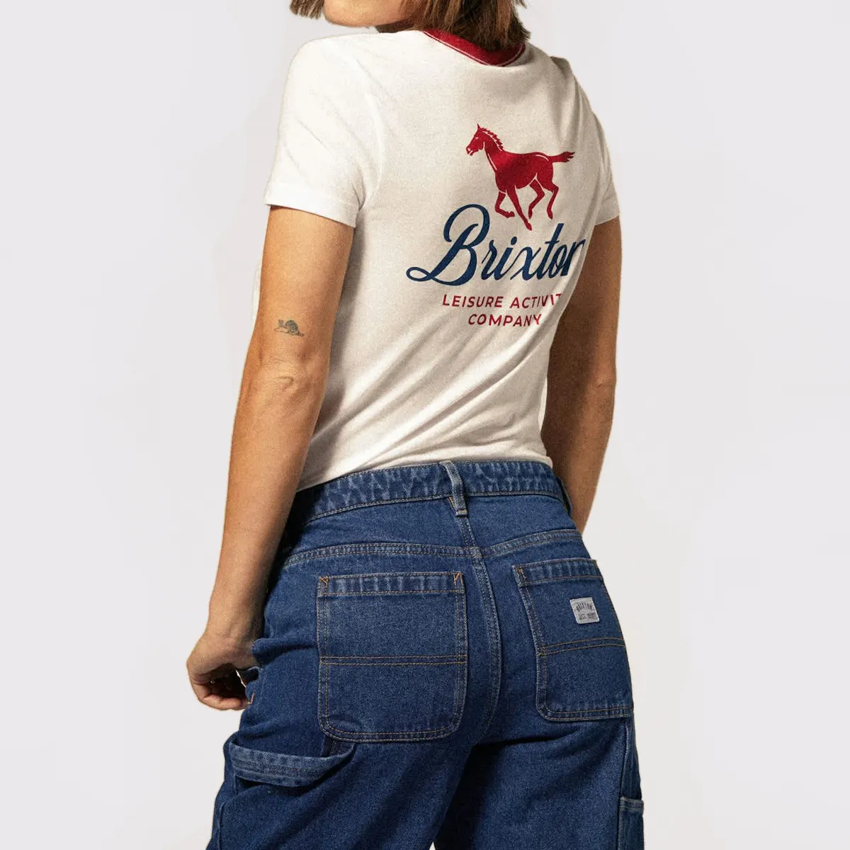 Womens Leisure Activity Fitted Crew T