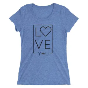 Women's LOVE Triblend Tee