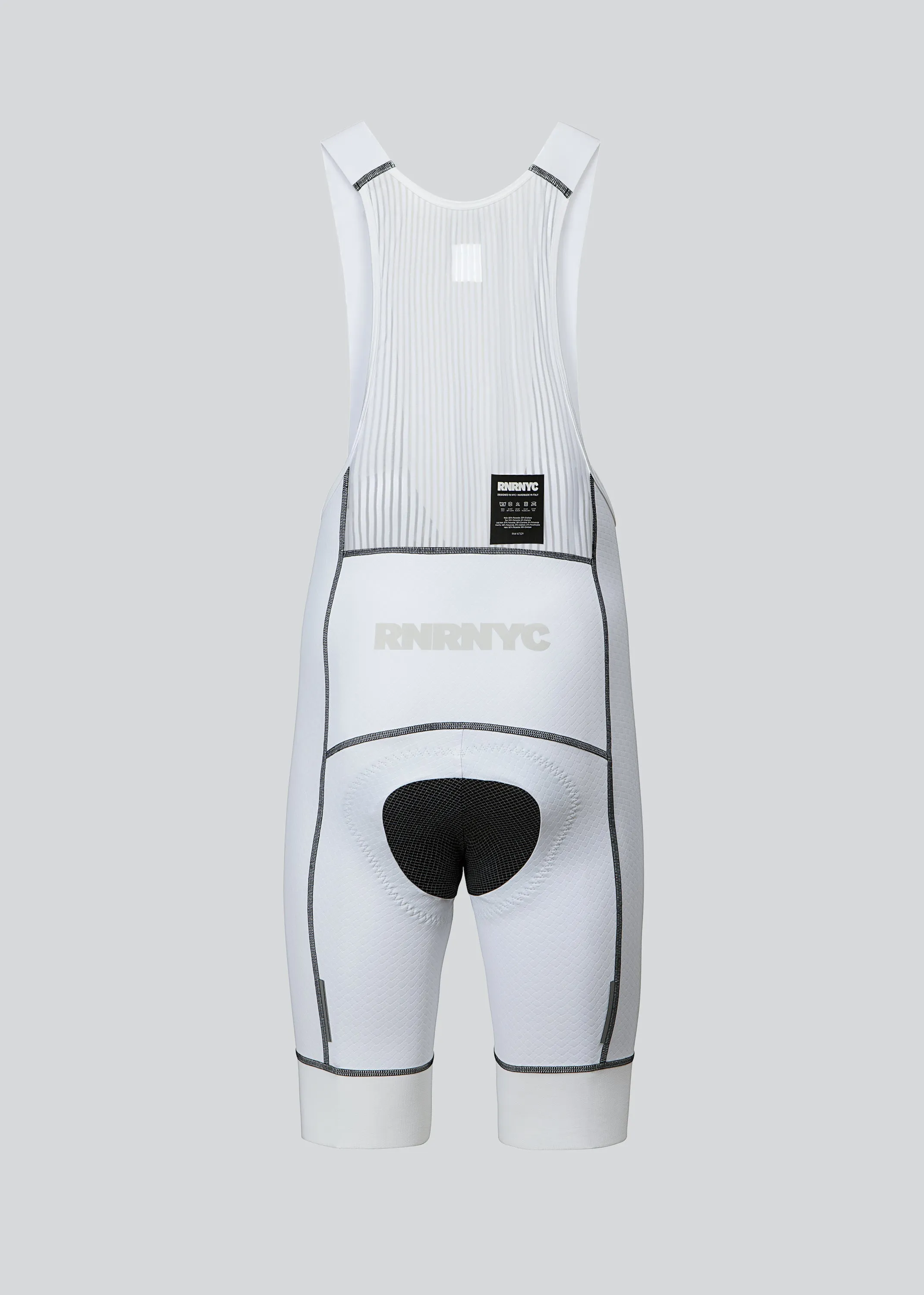 Women's RNRNYC™ IMPACT Bib Shorts - White/White