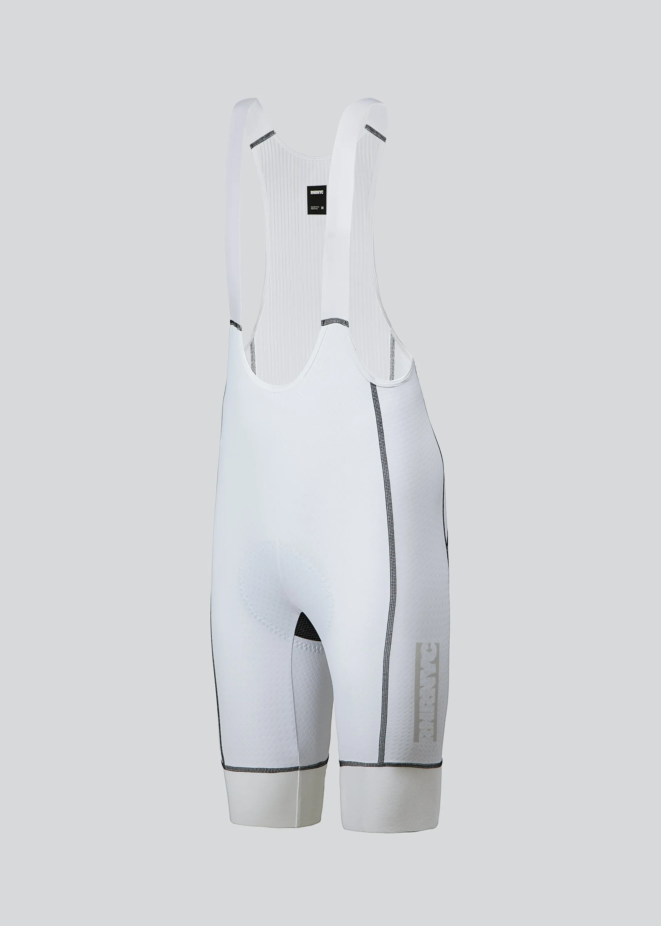 Women's RNRNYC™ IMPACT Bib Shorts - White/White