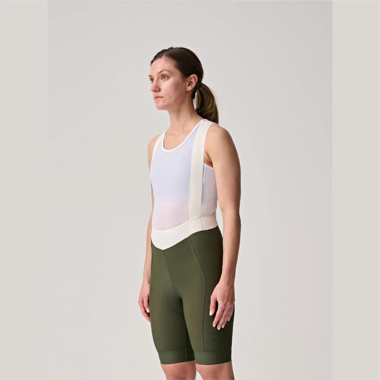 Women's Team Bib Evo Bronze Green
