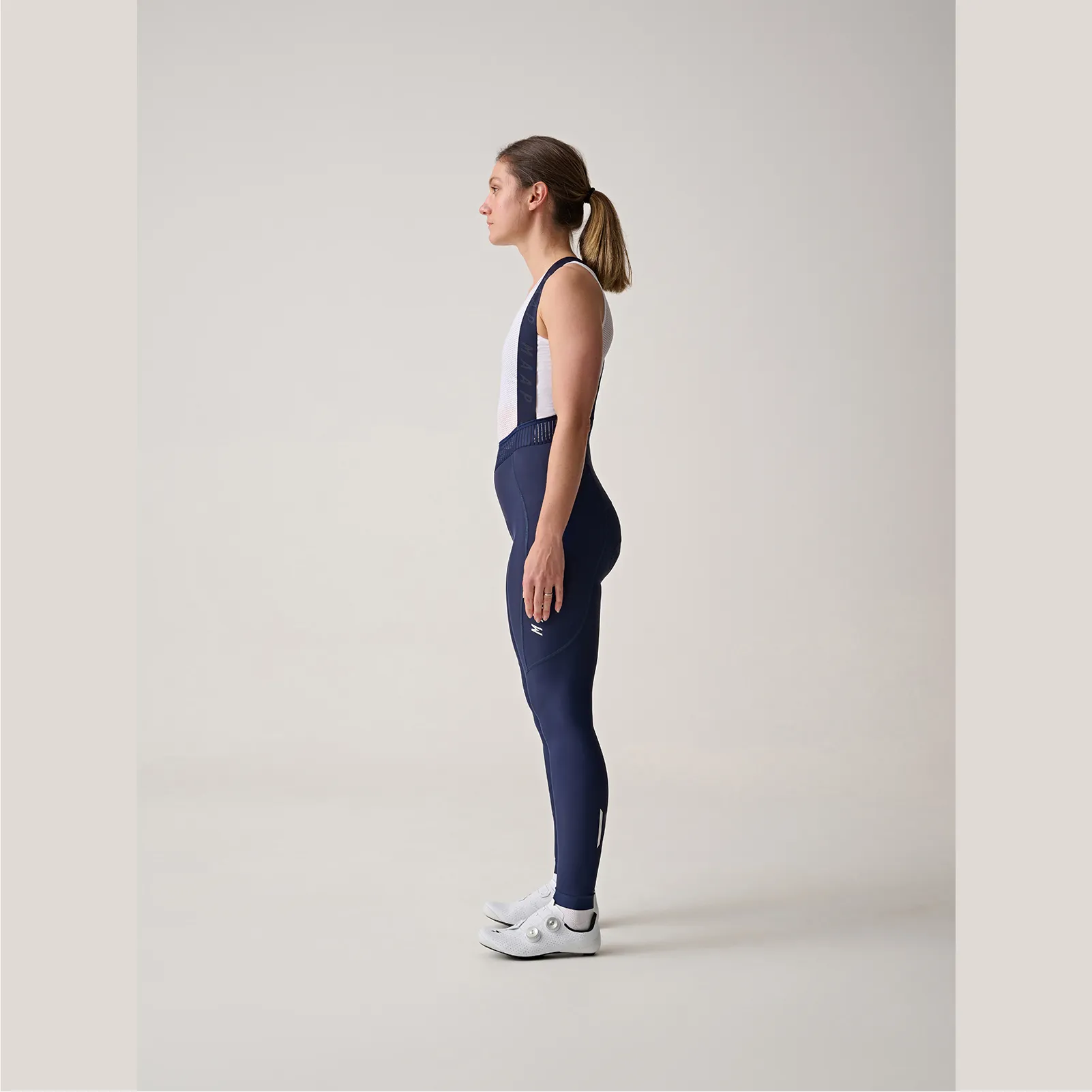 Women's Team Bib Evo Tights Navy