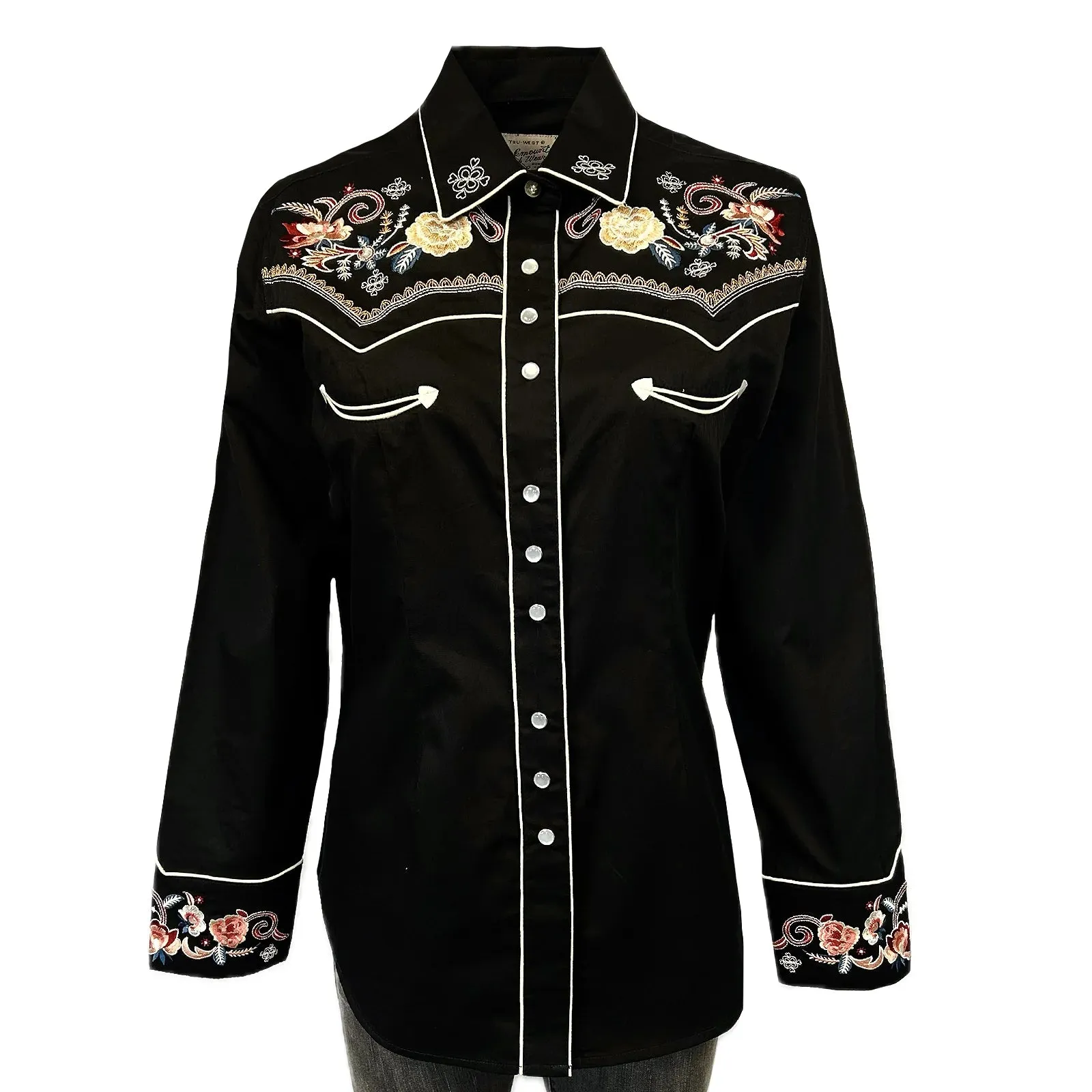 Women's Vintage Western Shirt Collection: Rockmount Fancy Floral & Stars