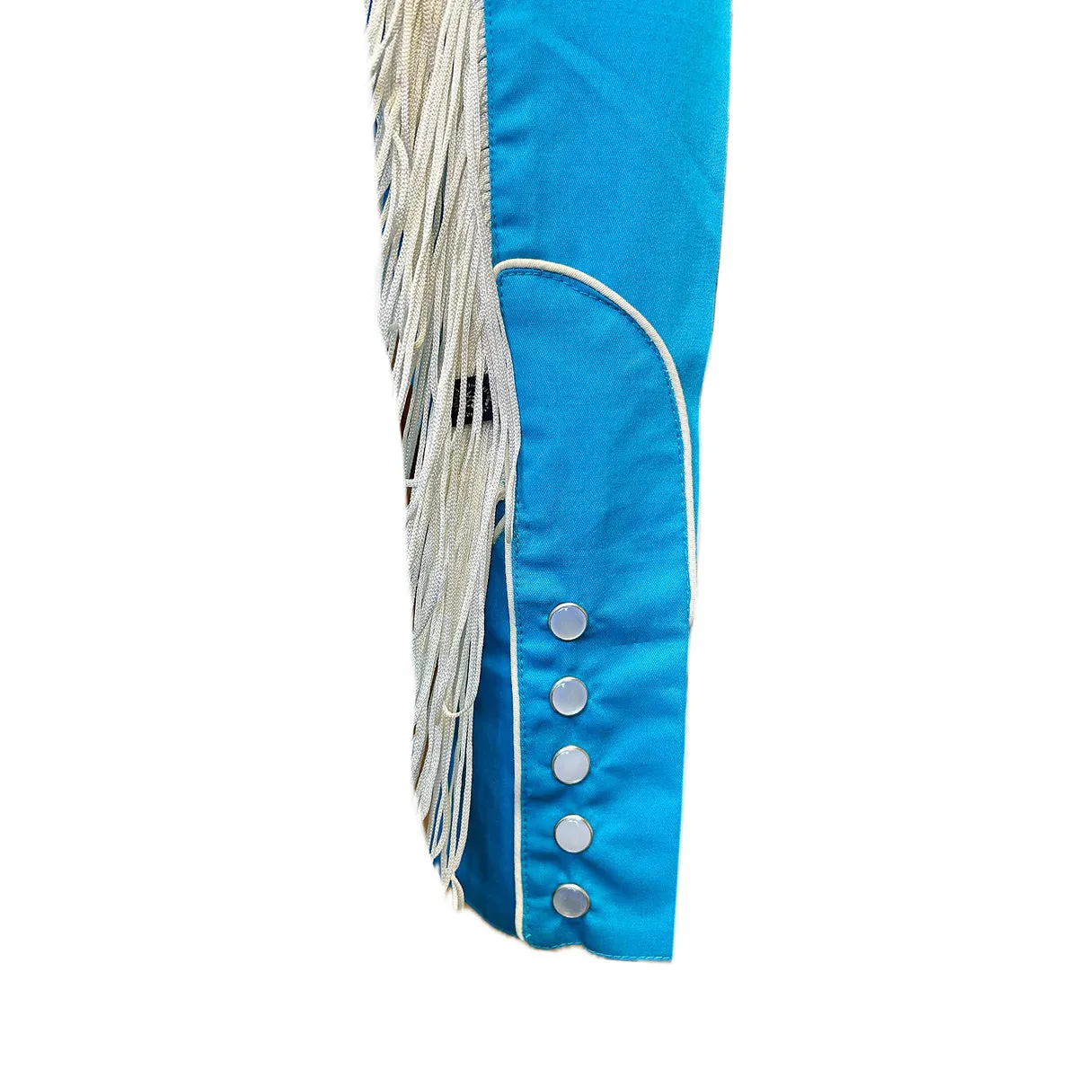 Women's Vintage Western Shirt Collection: Rockmount Fancy Fringe Turquoise