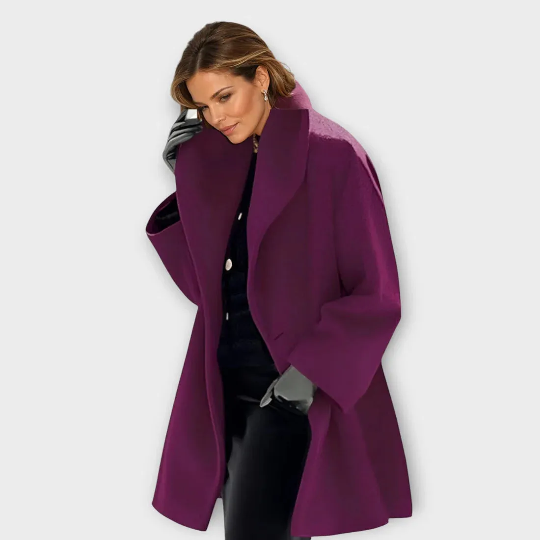 Wool Haven™ | Windproof Wool Jacket | Insulated, Lightweight, Breathable Fabric for All-Weather Protection