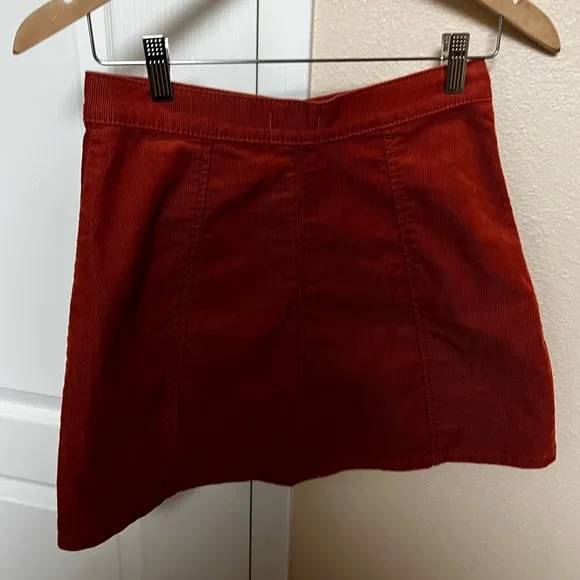 Wrangler Women's Button Front Mini Skirt XS
