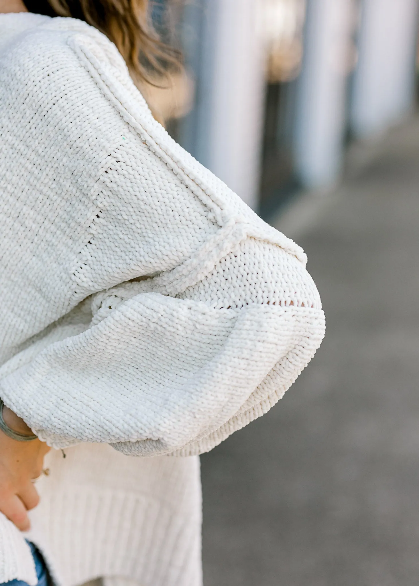 X Ivory Love Sweater