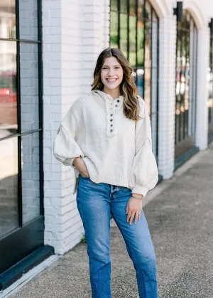X Ivory Love Sweater