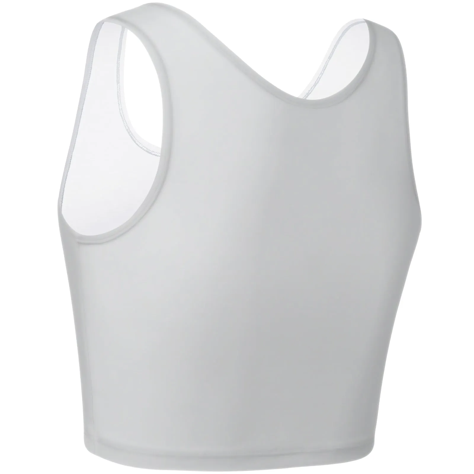 XUJI Zipper Chest Binders Breathable Half Binder - XUJI Srore