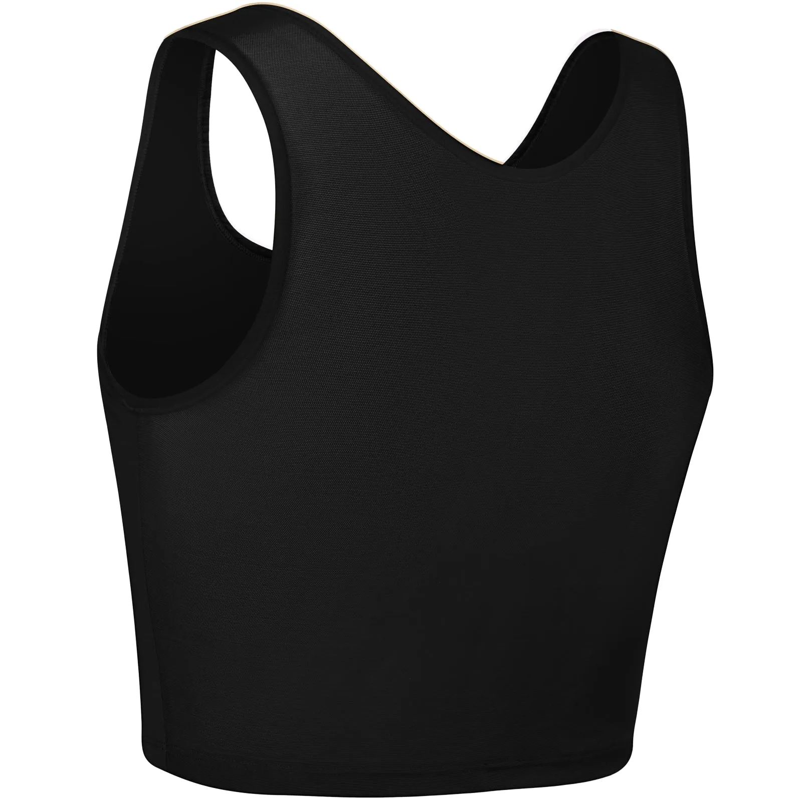 XUJI Zipper Chest Binders Breathable Half Binder - XUJI Srore