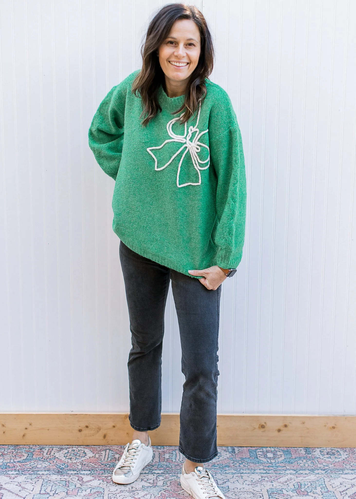 XZ Tied with a Bow Sweater