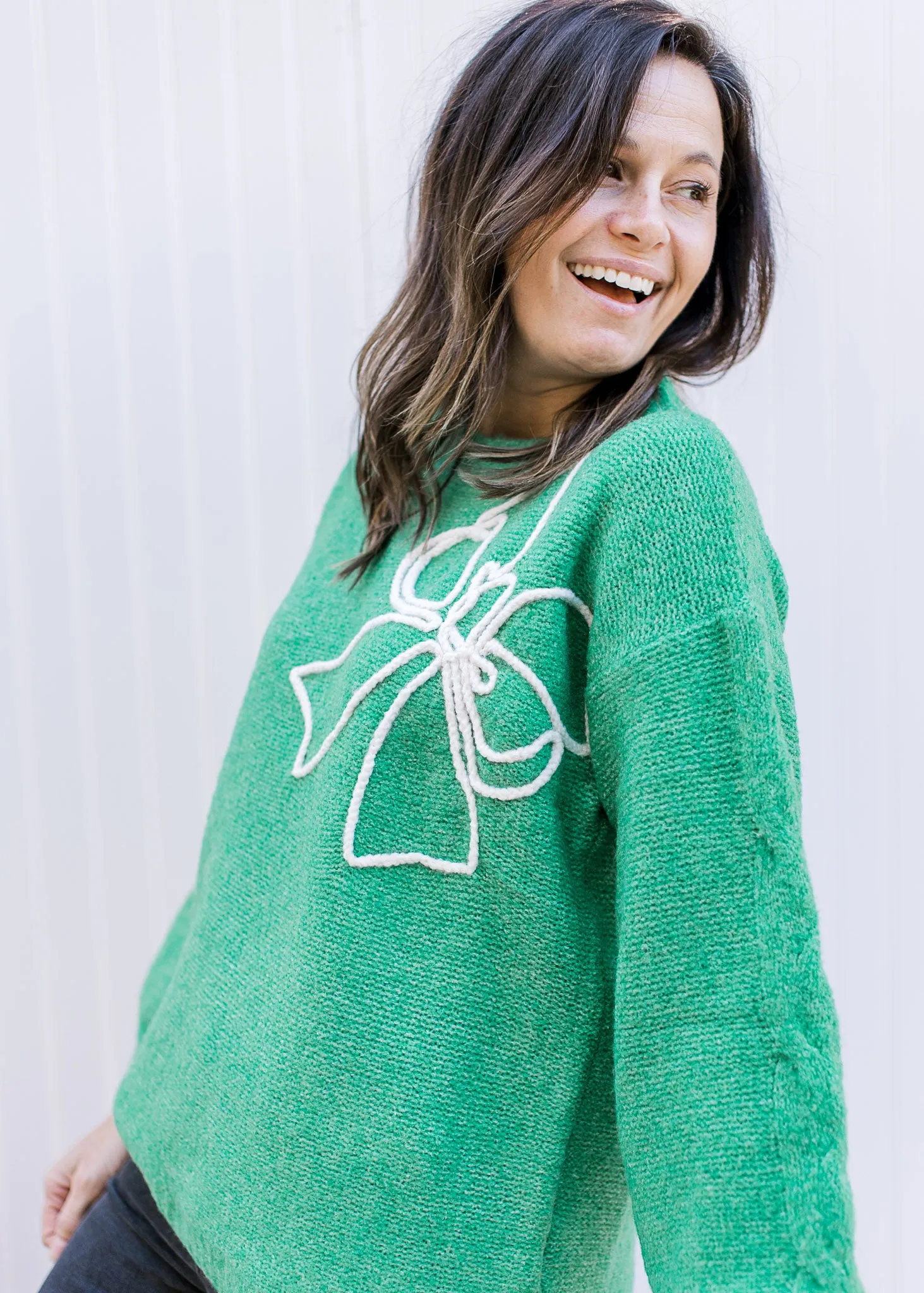 XZ Tied with a Bow Sweater
