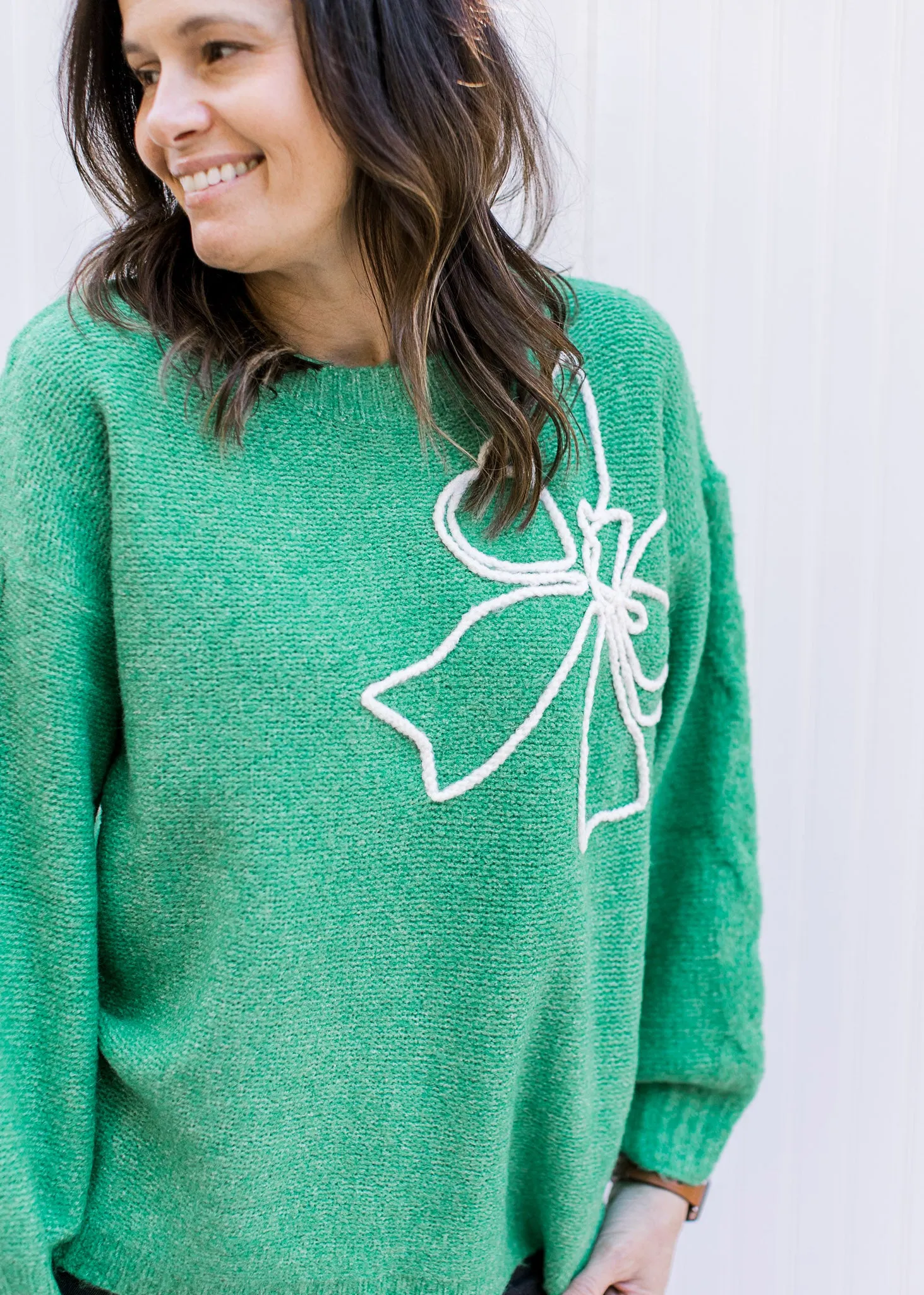 XZ Tied with a Bow Sweater