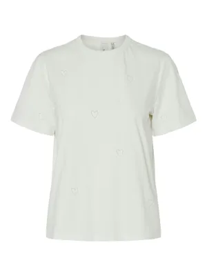 YAS Merela shirt star white