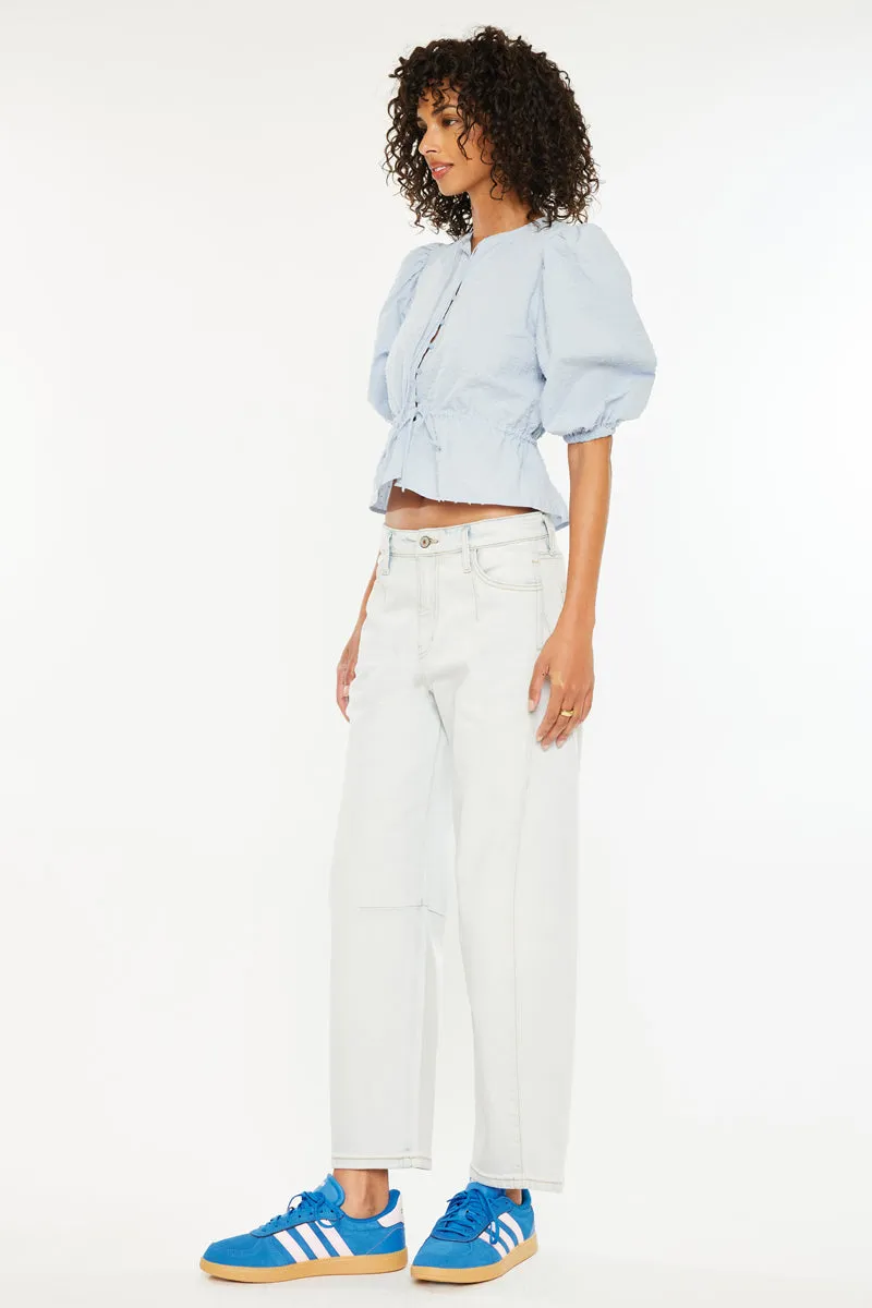 Yolanda Low Slung Horseshoe Jeans