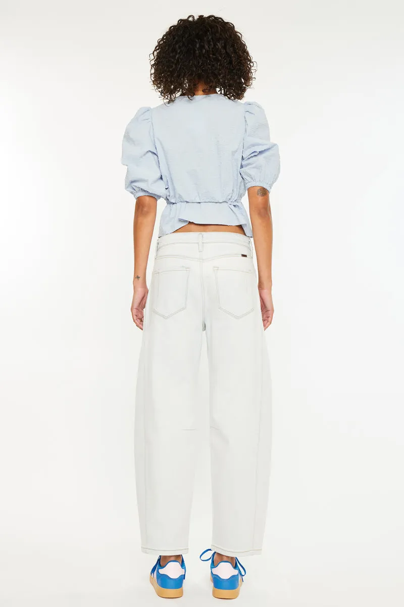 Yolanda Low Slung Horseshoe Jeans