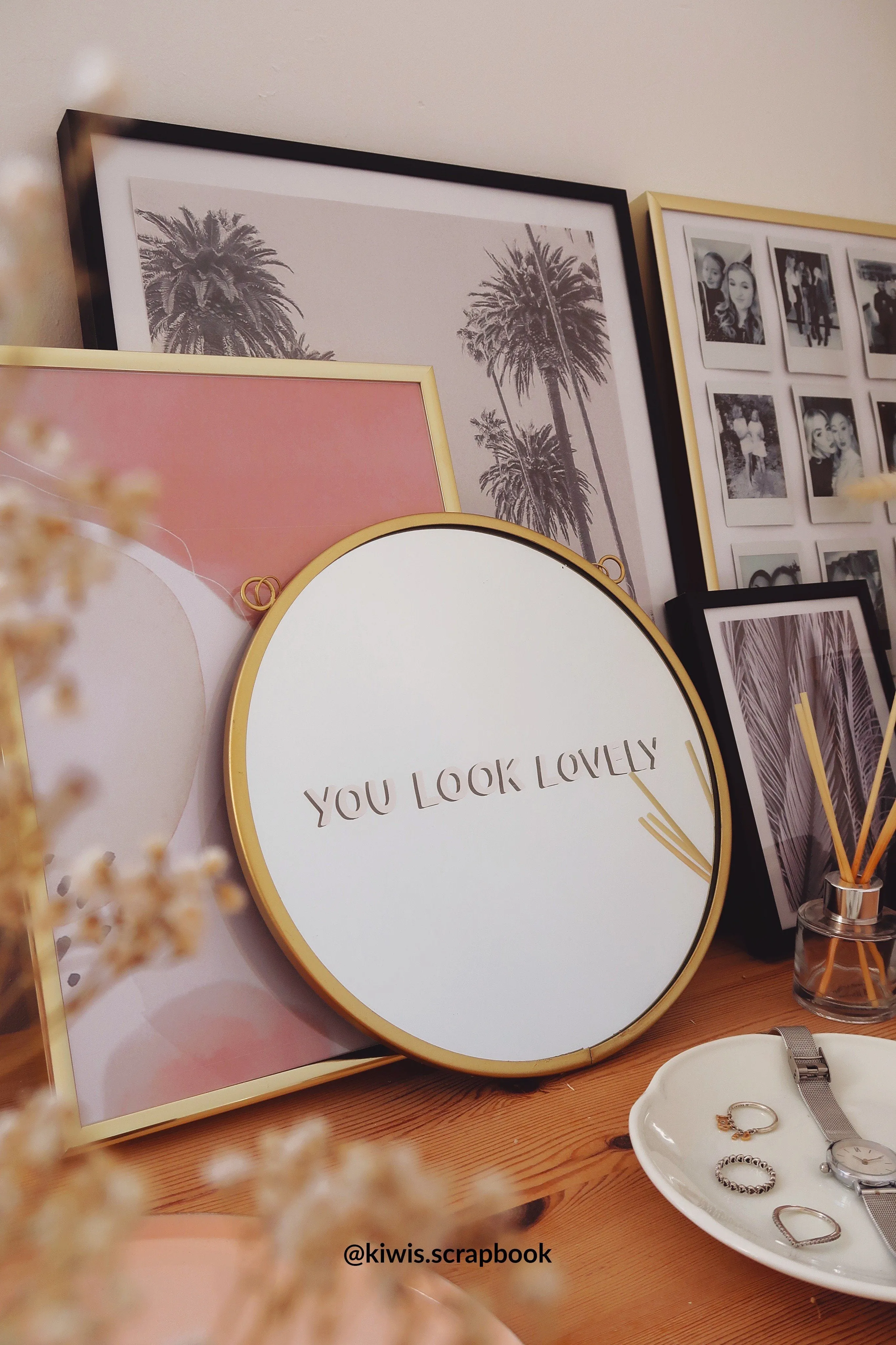 You Look Lovely Mirror Sticker Decal